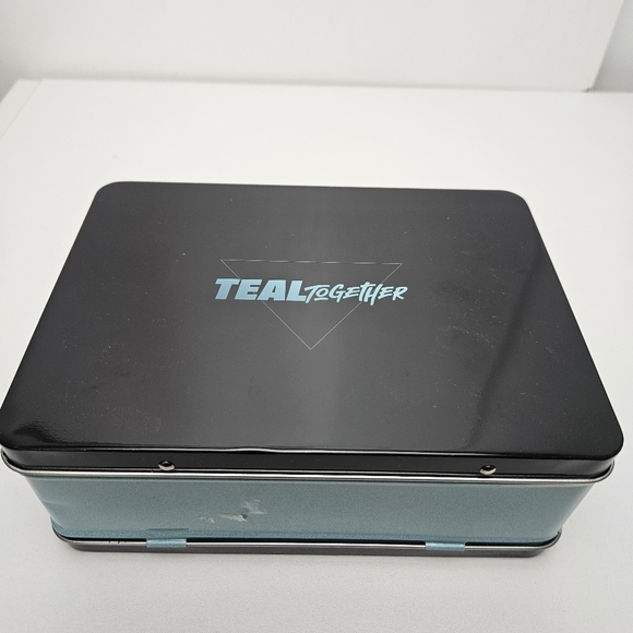 San Jose Sharks Lunchbox Retro Metal School Lunch Box Hockey Collectible - Picture 2 of 8